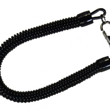 Black Security Fastener Lanyard for Pinpointer Metal Detector