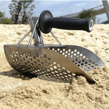 Stainless Steel Metal Detector Sand Scoop